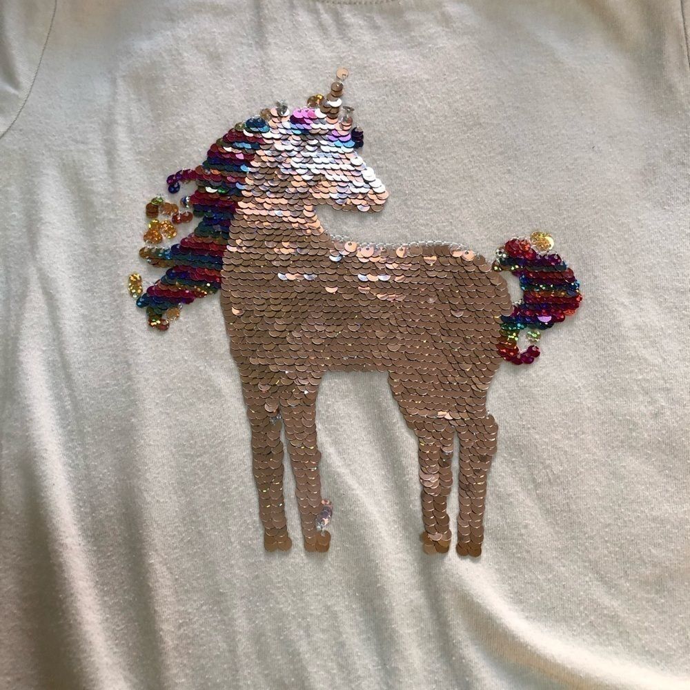 Cat & Jack Girl’s Unicorn Short-sleeve Tops Set - Picture 9 of 15